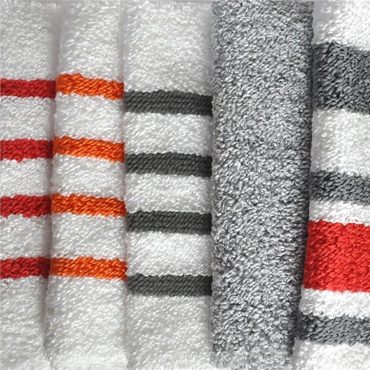 Microfiber Cloth For Mop And Cleaning Cloth Factory Wholesale Polyester Blue Stripe