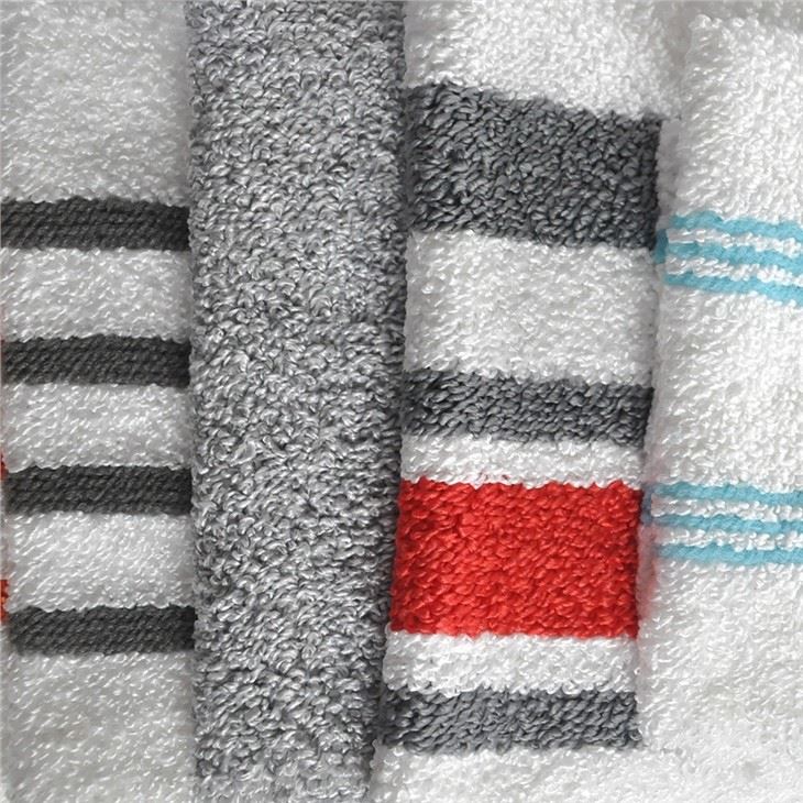 Microfiber Cloth For Mop And Cleaning Cloth Factory Wholesale Polyester Blue Stripe